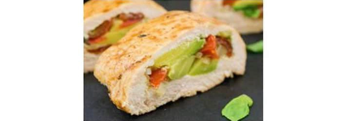 Avocado Stuffed Chicken Breast Rolls