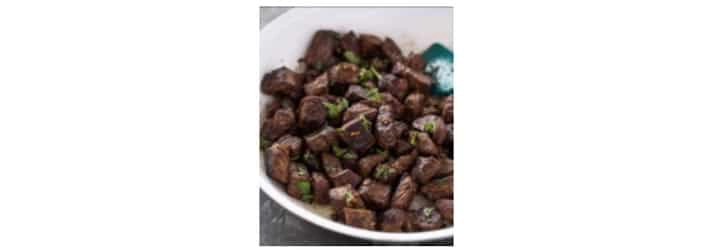 Garlic Steak Bites