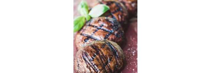 Grilled Balsamic Glazed Portobello Mushrooms