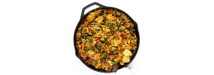 Plant-Based Paella